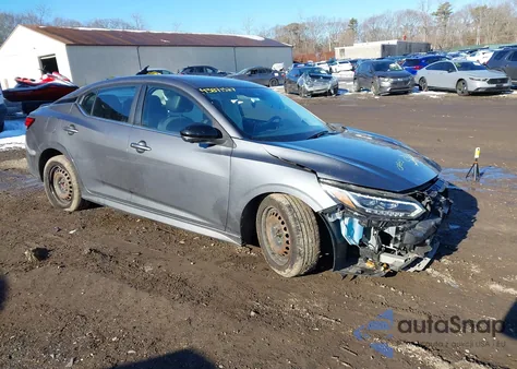 2022 Nissan Sentra Sr Xtronic Cvt z USA, uszkodzony, nr VIN 3N1AB8DV9NY206968